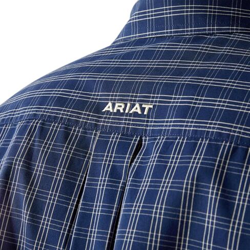قميص ARIAT Men Pro Series Sawyer كلاسيكي مناسب باللون الأزرق الداكن in Saudi Arabia