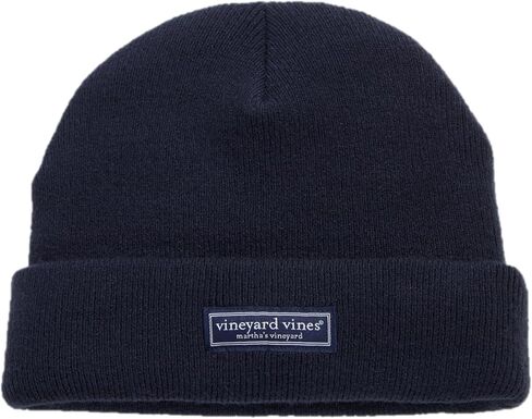 Vineyard Vines Men's Logo Box Beanie in Saudi Arabia