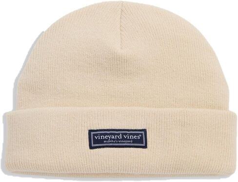 Vineyard Vines Men's Logo Box Beanie in Saudi Arabia