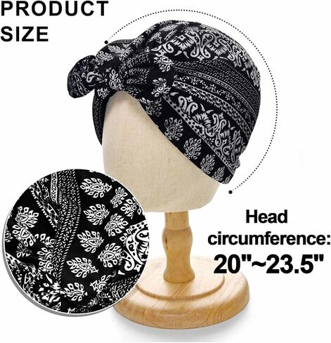 Bohend Winter Turban Beanie Caps Boho Polar Fleece Headwear Sleep Workout Head Wrap for Women Men in Saudi Arabia