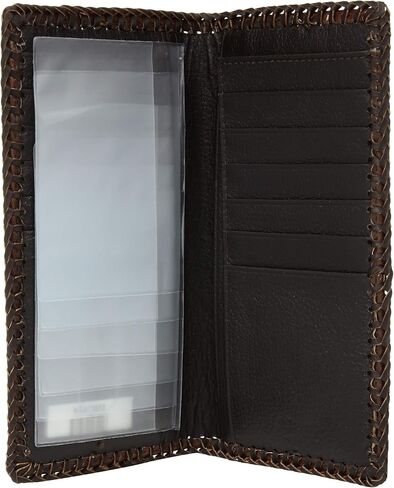 Nocona Belt Co. Unisex-Adult's Nocona Praying Cowboy Embosed Rodeo Wallet, tan in Saudi Arabia