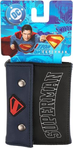 Bioworld Superman Movie 2025 Kryptonian Heritage Human Upbringing Men'e Bifold Wallet in Saudi Arabia