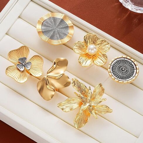 Stacking Rings for Women, Knuckle Ring Set, Stackable Jewelry, Trendy Gift for Her in Saudi Arabia