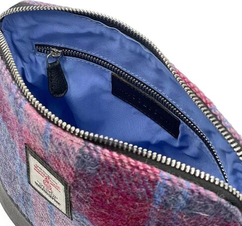 Harris Tweed Women’s Square Shoulder Country Green Designed Bag – Handwoven Wool from Scotland in Saudi Arabia