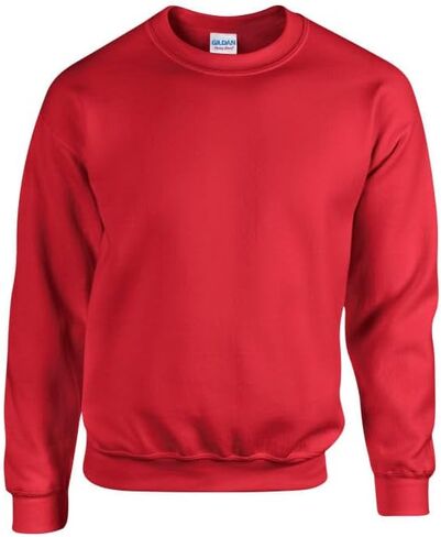 Gildan Crewneck 50/50 Fleece Sweatshirt, (G180). Red in Saudi Arabia