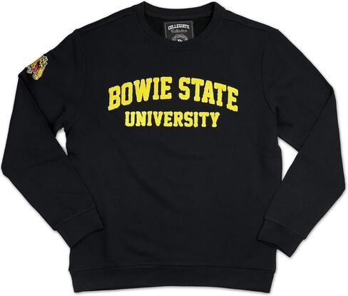 Big Boy Bowie State Bulldogs Mens Sweatshirt [Black] - ID#9269-15-208-0-0 in Saudi Arabia