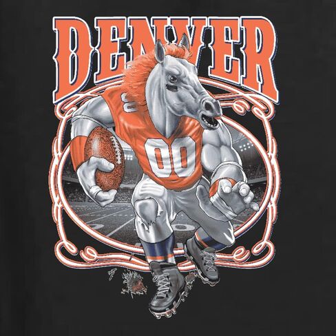 Wild Bobby Denver Fan | DEN Fantasy Football Sports Unisex Crewneck Graphic Sweatshirt in Saudi Arabia