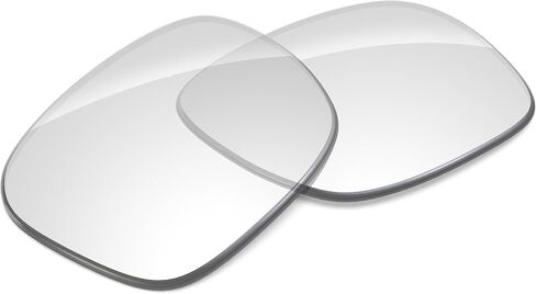 عدسات بديلة للأداء متوافقة مع Oakley Double Edge OO9380 - UV400 Clear in Saudi Arabia