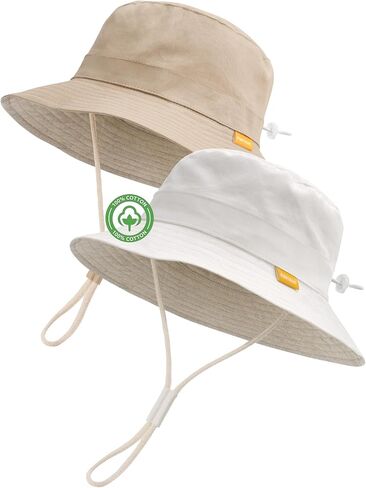 FURTALK Baby Toddler Sun Hat for Boy Girl Summer Bucket Hat Kids Sun Protection Beach Hat in Saudi Arabia