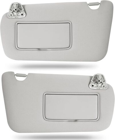 SHENKENUO Gray Left Driver & Right Passenger Side Sun Visor Compatible with (2002-2009) Dodge Ram 1500 2500 3500,Sun Visor Replacement Number 1CT18TL2AA (Drive & Passenger Side) in Kuwait