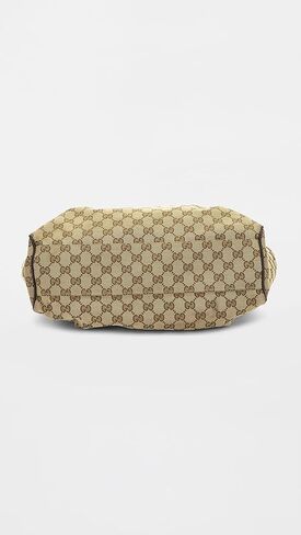 WHAT GOES AROUND COMES AROUND Women's Pre-Loved Gucci Brown Canvas Sukey Tote in Saudi Arabia