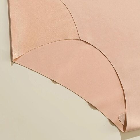 5-Pack Set Seamless Breathable Ice Silk Women Underwear, Solid Color Comfortable and Stylish Fit for Everyday Wear in Saudi Arabia