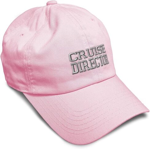 Speedy Pros Soft Baseball Hat Embroidered Dad Hat Cruise Director Embroidery Men & Ladies Baseball Cap Cotton in Saudi Arabia