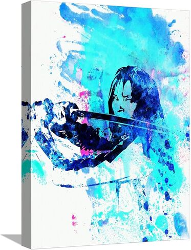 AllPosters Stretched Canvas Print Legendary Kill Bill Watercolor by Olivia Morgan, 12x16 in Saudi Arabia