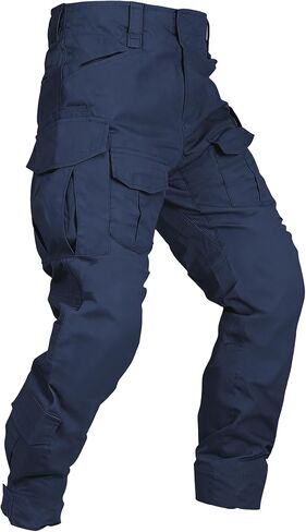 Men's Tactical Pants Camo Cargo Pants Ripstop Work Hiking Pants with 10 Pockets No Belt in Saudi Arabia