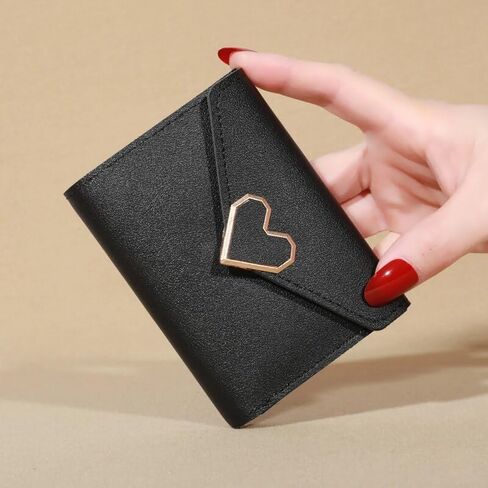 Blocking Slim Purse Wallets Card Holder with Zipper Pocket for Women (pink) in Saudi Arabia