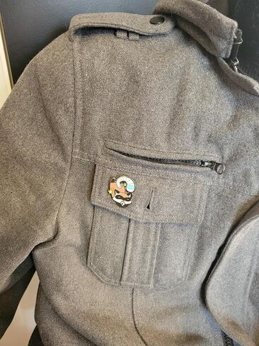 Trans Pride Raccoon Enamel Lapel Pin | Transgender Pride Chibi Trash Panda Hard Enamel Pin in Saudi Arabia