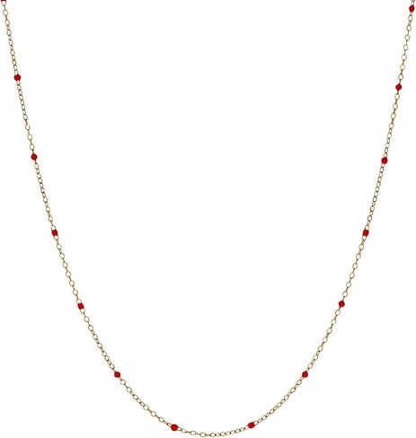 Alex and Ani Enamel White Dot Chain Necklace in Saudi Arabia