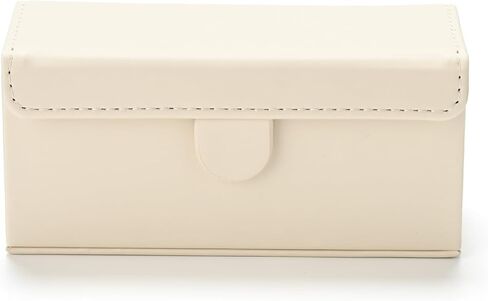 Oirlv Ring Box for Wedding Engagement Ring Box for Couples Wedding Ceremony Rings Holder(Beige) in Saudi Arabia