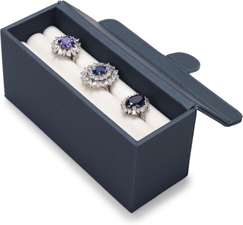 Oirlv Ring Box for Wedding Engagement Ring Box for Couples Wedding Ceremony Rings Holder(Beige) in Saudi Arabia