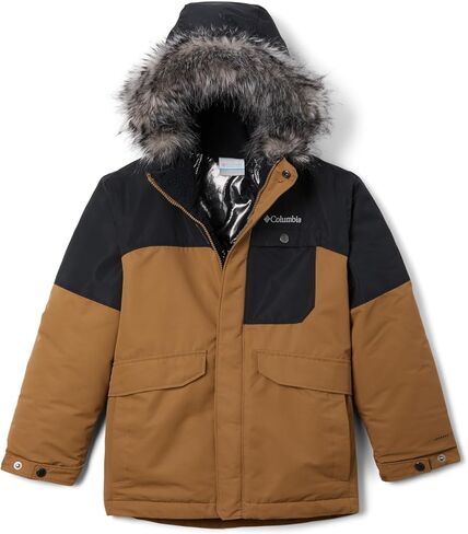 Columbia Youth Boys Nordic Strider II Jacket, Safari, Medium in Saudi Arabia