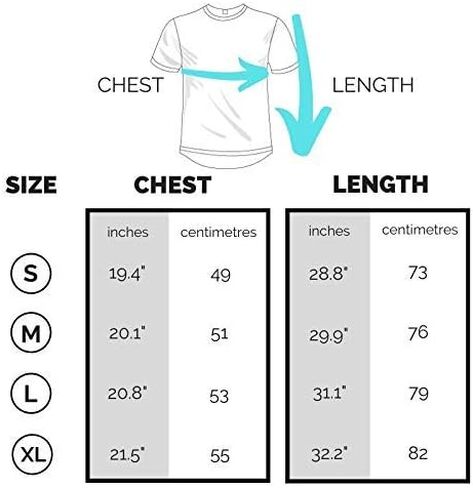 Kapow Meggings Men's Longline Scoop Hem 100% Cotton T-Shirt in Saudi Arabia