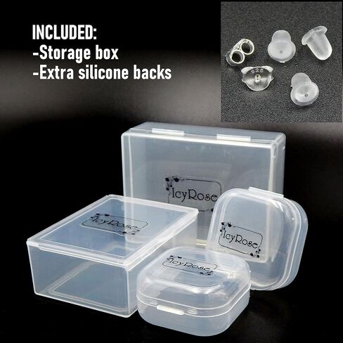925 Sterling Silver Round Soccer Ball Stud Earrings (Nickel Free) (Soccer Ball 9mm Thick Dome Crystal) in Saudi Arabia