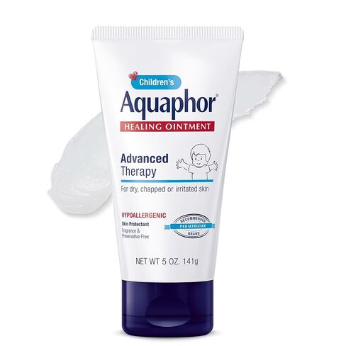 Aquaphor Children's Advanced Therapy Healing Ointment, 41% Petrolatum Skin Protectant Ointment for Minor Wound Care, Chapped or Cracked Skin and Lips, 1.75 Oz Tube in Saudi Arabia