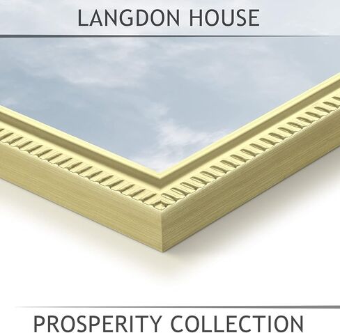 Langdon House 8x10 Picture Frames (Gold, 6 Pack), Contemporary Frame Set, Wall Mount or Table Top, Prosperity Collection in Saudi Arabia