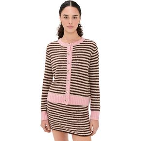 Another Girl Women's Stripe Cardigan in Saudi Arabia