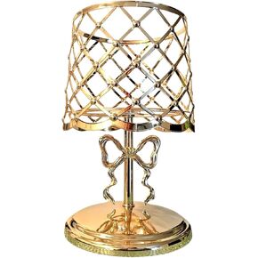Bath and Body Works Sweetheart Gold Bow Lamp 3-Wick Candle Holder in Saudi Arabia