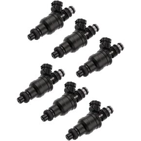 Injectors Kit,SCITOO 4 Holes Fuel Injector fit for 95-99 for Chrysler for Sebring, 95-99 for Dodge for Avenger/Neon, 95-99 for Mitsubishi for Eclipse, Set of 4 in Saudi Arabia