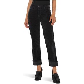 Liverpool Womens Corduroy Marley Girlfriend Cuffed Pants in Kuwait