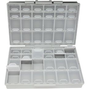 AideTek BOXALL40 40 Lids Compartments w/lids Enclosure Surface Mount Components Assorted Resistor Capacitor in Kuwait