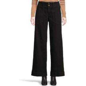Liverpool Womens Mid-Rise Utility Patch Pocket Wide Leg Pants in Kuwait