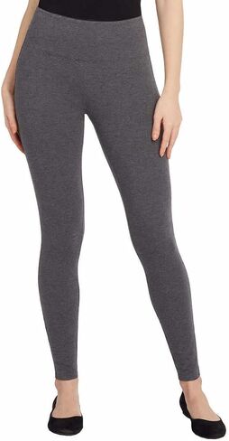 Max & Mia Womens High Waist French Terry Legging (Black, XX-Large) in Saudi Arabia