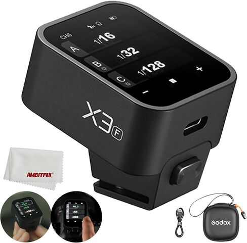 مشغل فلاش Godox X3 S X3-S X3S TTL اللاسلكي لسوني، نظام لاسلكي 2.4 جيجا هرتز، شاشة LED عالية الوضوح، بطارية ليثيوم مدمجة لكاميرات سوني in Saudi Arabia
