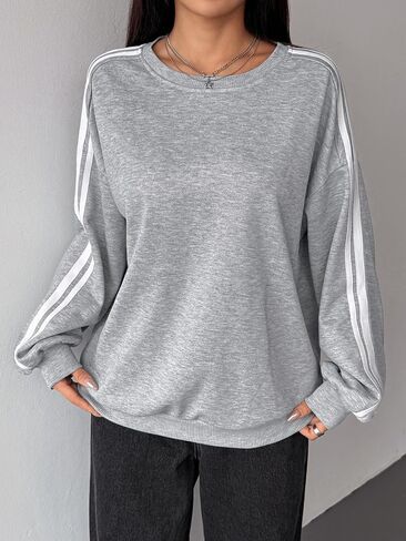 2025 Fall Winter Oversized Sweatshirts For Women Crewneck Pullover Comfy in Saudi Arabia