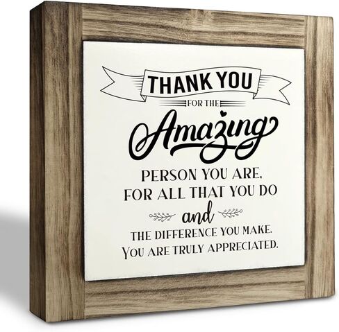 Friend Decor Sign, Friendship Gift, Box Wood Plaques Desk Décor, Friend Signs for Home Decor, Best Friend Room Decor, BFF Gift Idea, Simply Said Small Talk Sign, Friends are the Family We Choose in Kuwait