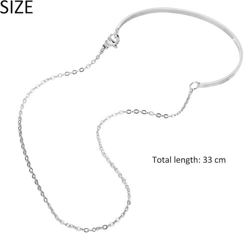 925 Sterling Silver Bracelets for Women Sterling Silver Chain Bracelets Fashion Jewelry Gifts for Mom Wife in Saudi Arabia