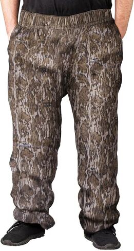 TrailCrest by Treel Mossy Oak/Camo Open Bottom Lounge Hunting Sweatpants in Saudi Arabia