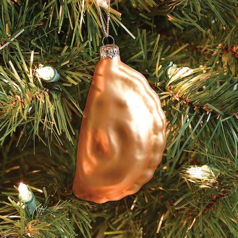 What On Earth Pierogi Ornament - Keepsake Polish Food Blown Glass Christmas Ornaments, Pierogies Dumpling Ornament in Saudi Arabia