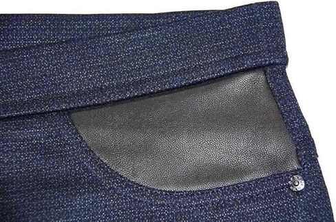 DKNY Pull On Ponte Pant (Navy/Multi, XS) in Saudi Arabia