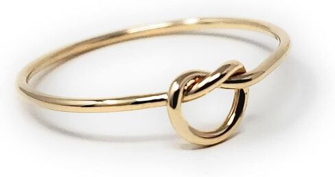 خاتم عقدة من الذهب الصلب عيار 14 قيراط in Kuwait