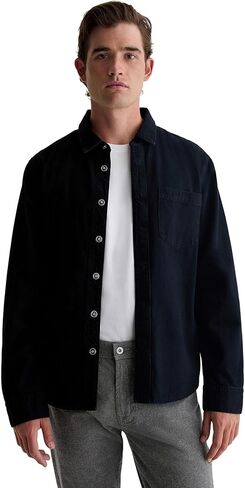 AG Mens Jaden Relaxed Fit Denim Shirt in Saudi Arabia