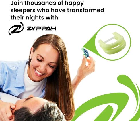 قطعة الفم الهجينة المضادة للشخير من ZYPPAH | حارس الفم لنوم أفضل | قطعة الفم مع حزام اللسان لوقف الشخير | قالب مخصص للفم | نوم سعيد | شبح | 2.25 × 2.75 × 1 بوصة in Kuwait