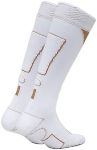 Copper Infused Athletic Performance Cooling Sock, Knee High Men and Women 2 Pack in Saudi Arabia