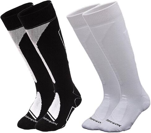 Copper Infused Athletic Performance Cooling Sock, Knee High Men and Women 2 Pack in Saudi Arabia