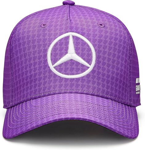 Mercedes AMG Petronas Formula One Team - Kids 2023 Lewis Hamilton Driver Hat - Black - Size: One size in Kuwait