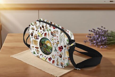 حقيبة WCGXKO Fantasy Bookish Fandom Crossbody على شكل حرف L هدية أدبية لمحبي الأفلام in Saudi Arabia
